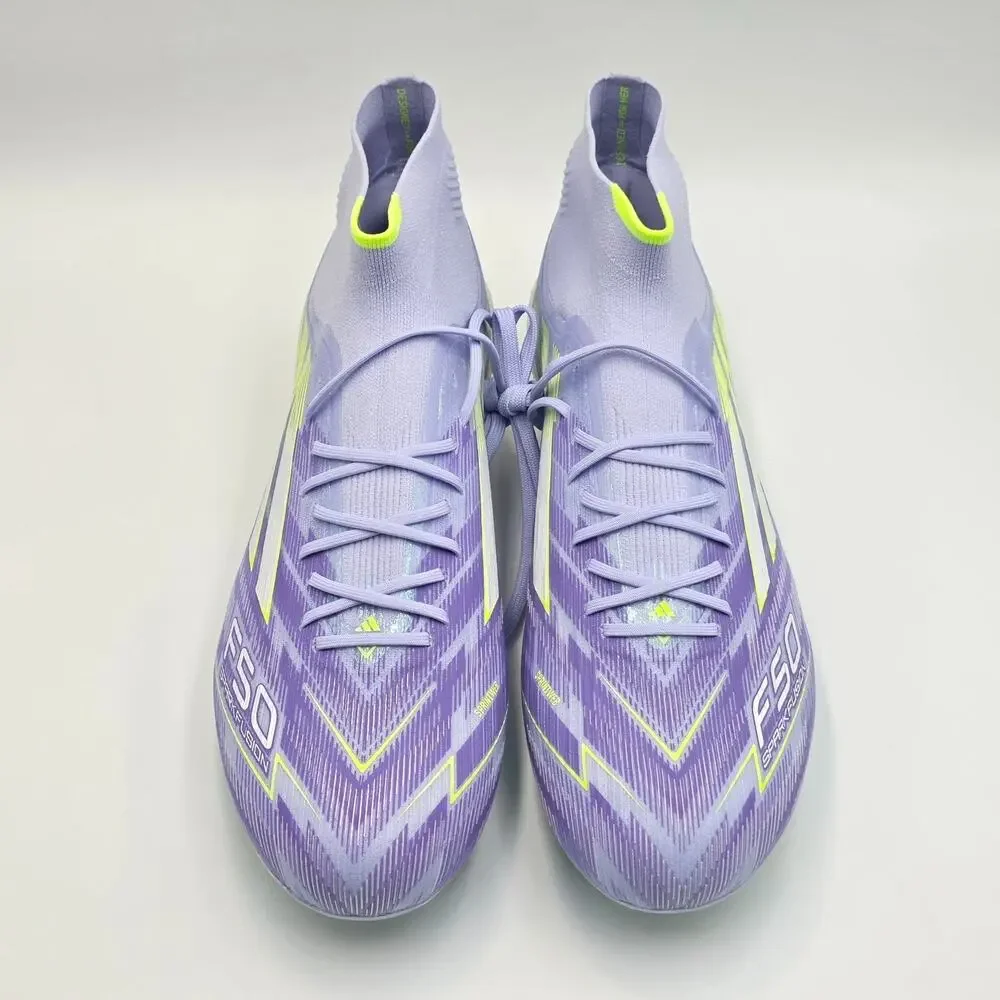 adidas F50 Sparkfusion Elite Women's Sz 10.5 AG FG Soccer Cleats JH7648 Purple
